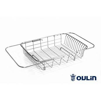 картинка Oulin корзина для посуды(фруктов) Ol-806L хром 
